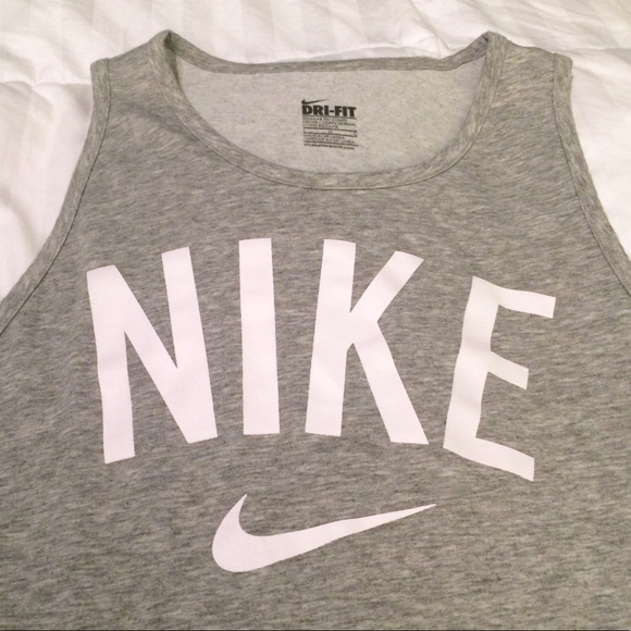 Nike Tops - *SOLD* Nike Logo Dri-Fit Tomboy Tank